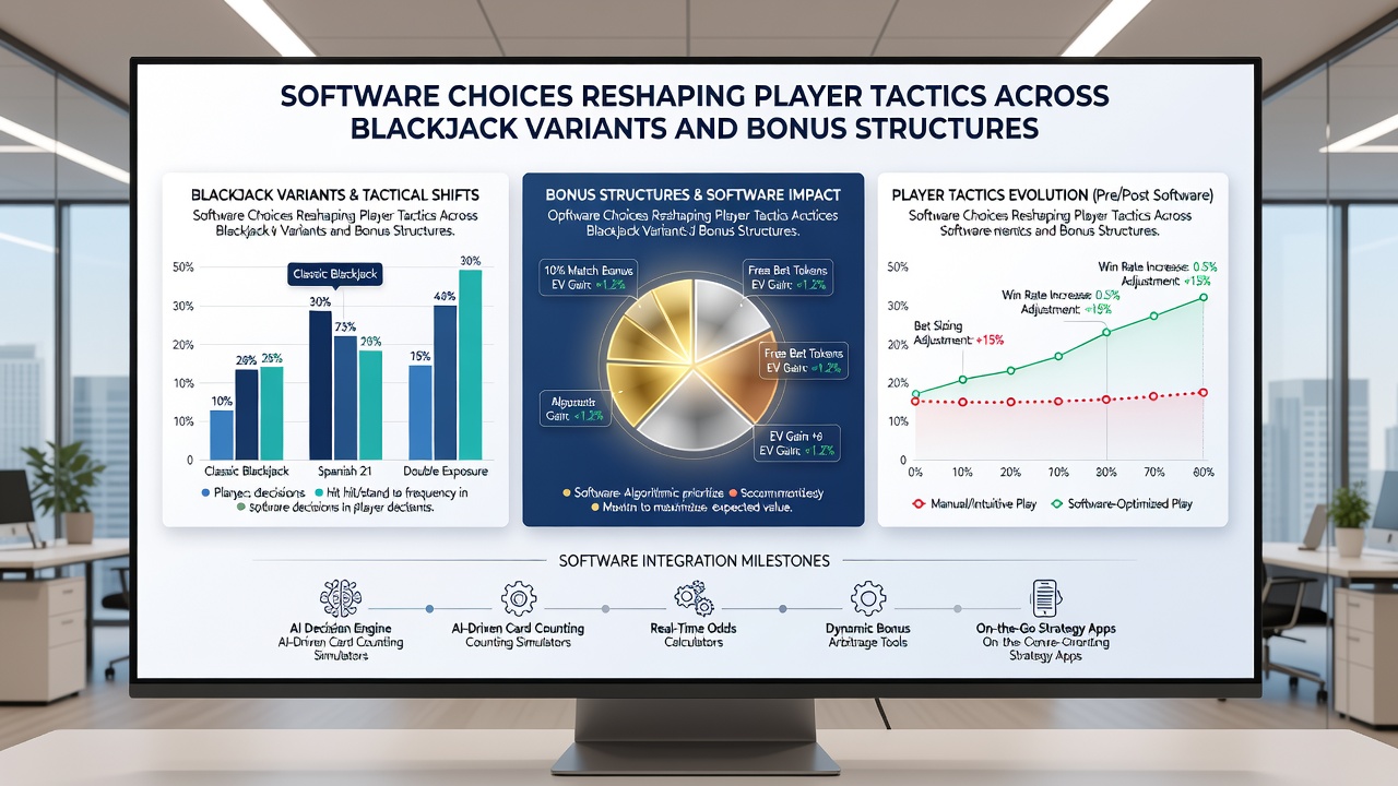 Player dashboard showing real-time bonus progress alongside variant-specific strategy recommendations